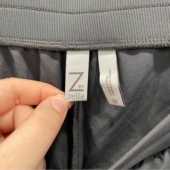 Z by Zella Grey Drawstring Jogger Pants Size Medium - Picture 6 of 9